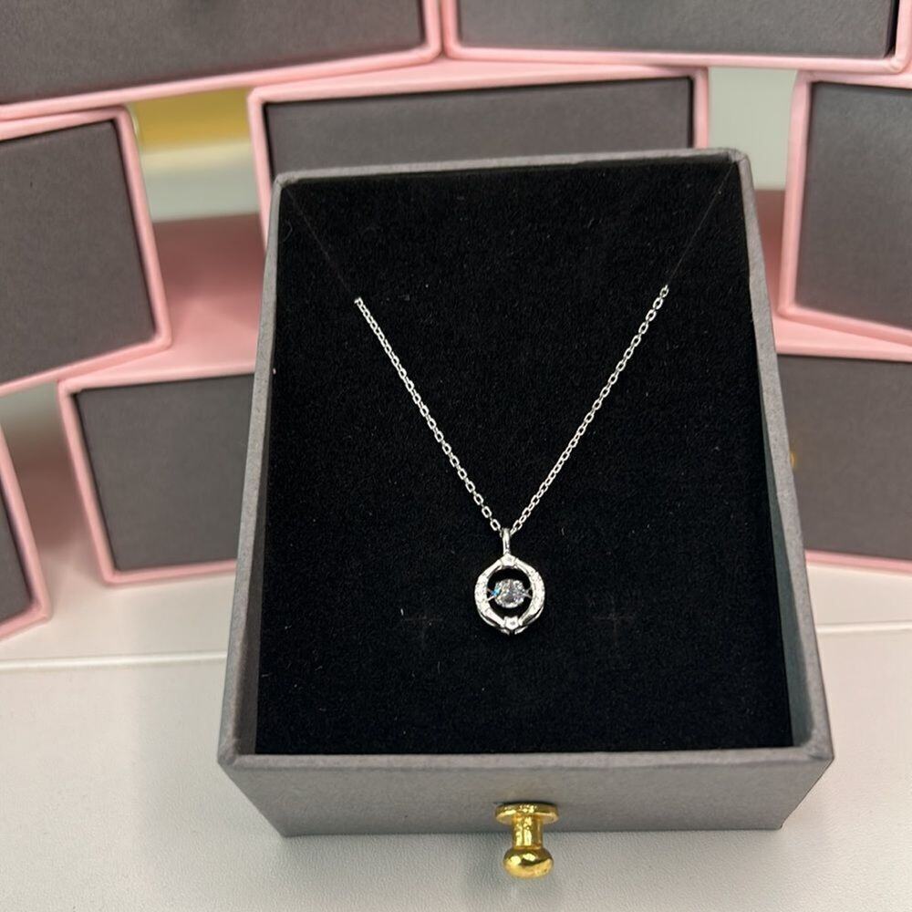 925 Silver Clavicle Necklace Minimal Layering Chain - Picture 4 of 9